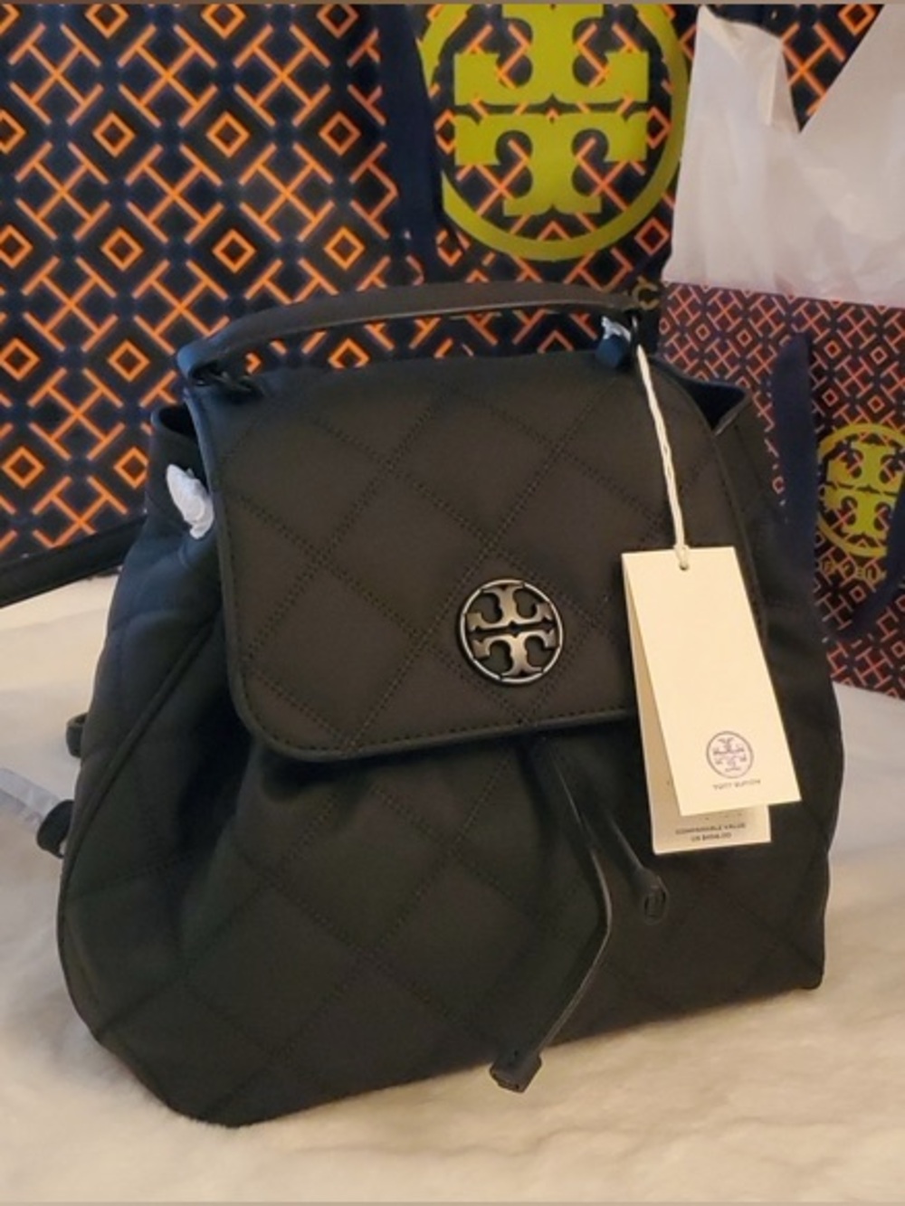 Tory Burch Willa Matte Backpack